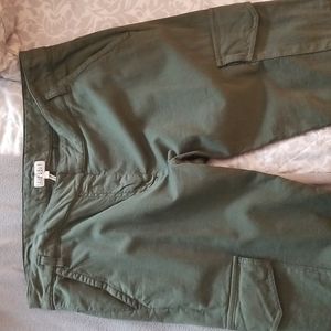 CLAUDIE  PIERLOT green cotton cargo pants size 40 (8)